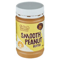 Natural Peanut Butter Smooth 375g